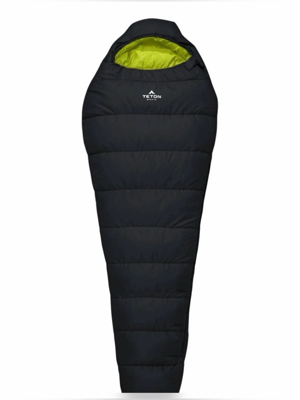 Teton Leef Mummy Sleeping Bag 0 Rating Black Sage